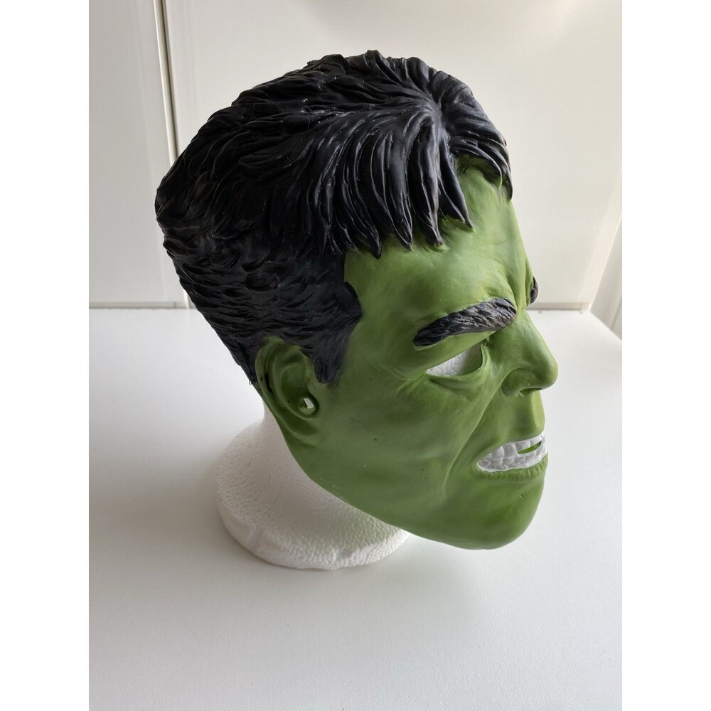 Rubie's Marvel Avengers Endgame Hulk Child Mask, Halloween Party, Aged 6+ Green‎